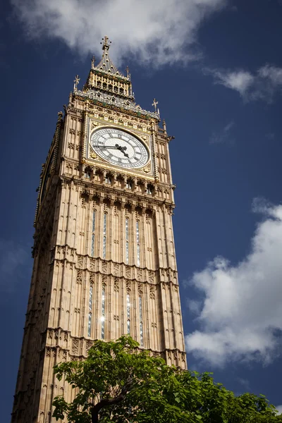 Big Ben da vicino, Londra, Regno Unito — Foto Stock