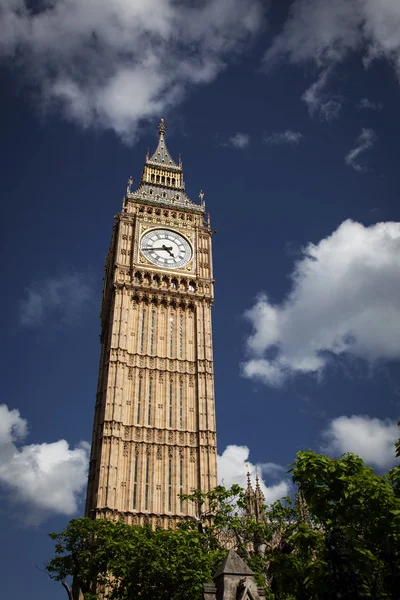 Big Ben da vicino, Londra, Regno Unito — Foto Stock