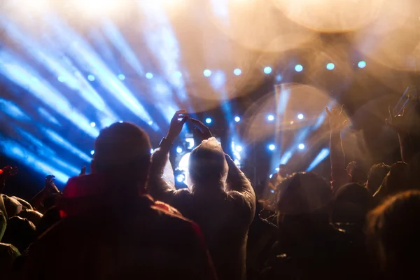 Crowd at concert — Stock Photo, Image