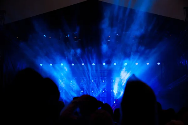 Crowd at concert — Stock Photo, Image