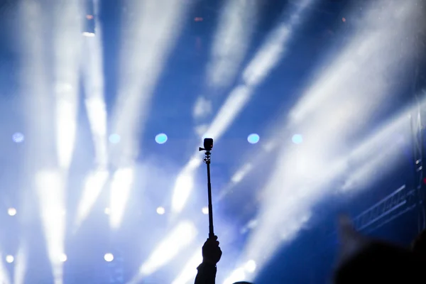 Multitud en concierto — Foto de Stock