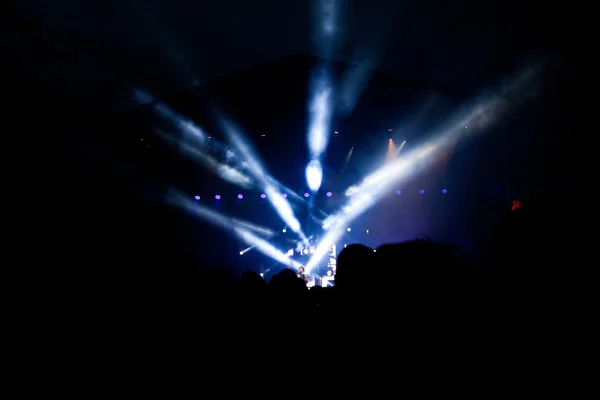 Crowd at concert — Stock Photo, Image