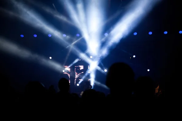 Crowd at concert — Stock Photo, Image