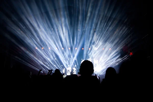 Andrang bei Konzert — Stockfoto