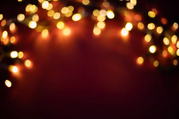 Coloridas Luces Navidad Fondo Vacaciones — Foto de Stock