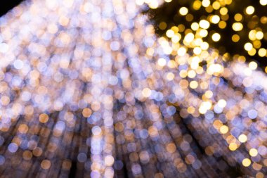 Bokeh Noel ışıklarının arkaplanı