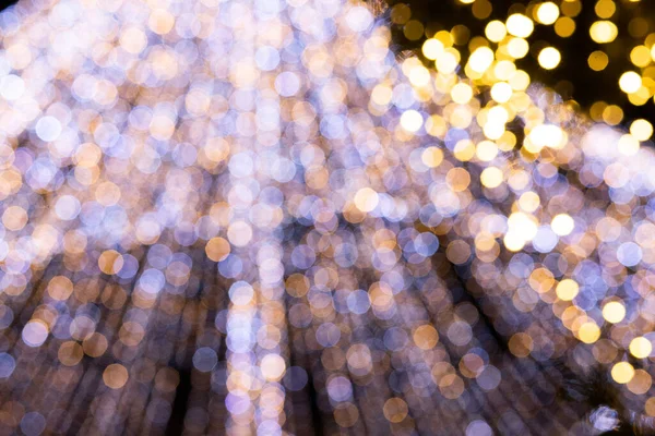 Fond Bokeh Lumières Noël — Photo