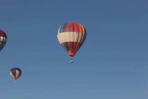 Globos Aerostáticos Concepto Libertad Aventura —  Fotos de Stock