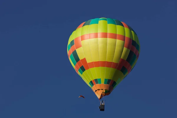 Varmluftsballonger Frihet Och Äventyrskoncept — Stockfoto