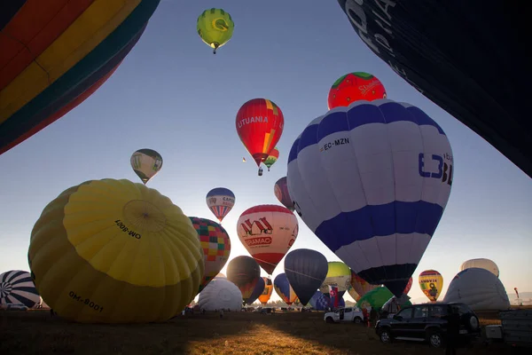 Sıcak Hava Balonları Özgürlük Macera Konsepti — Stok fotoğraf