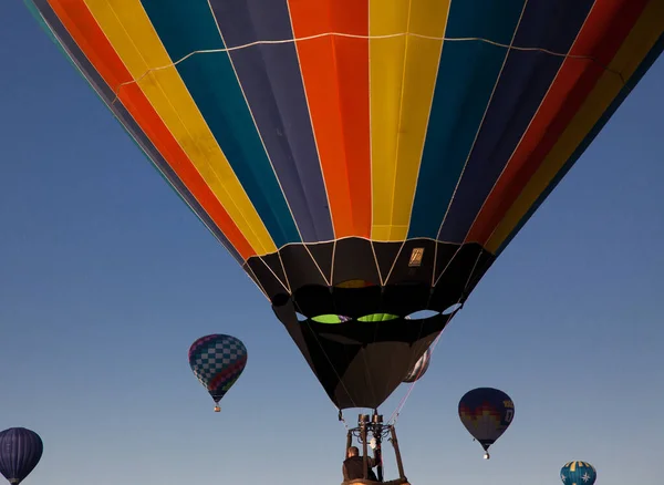 Heißluftballons Freiheit Und Abenteuer Konzept — Stockfoto