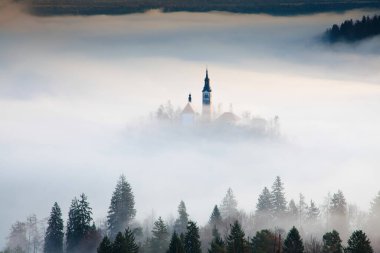 Ojstrica perspektifinden, Slovenya, Avrupa 'dan inanılmaz bir gündoğumu - seyahat geçmişi