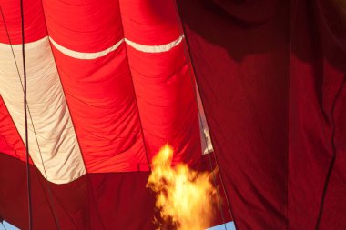 Sıcak hava balonları - özgürlük ve macera konsepti