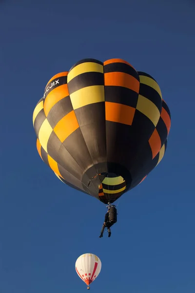 Globos Aerostáticos Concepto Libertad Aventura — Foto de Stock