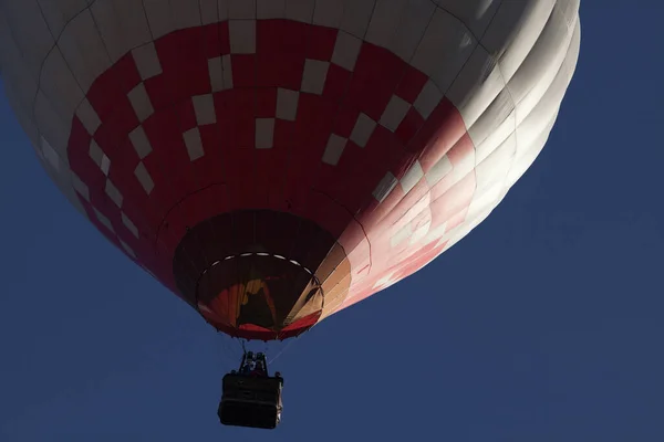 Hőlégballonok Szabadság Kaland Koncepció — Stock Fotó