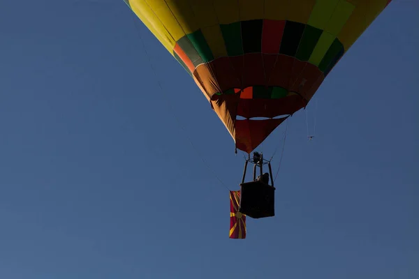 Balony Ogrzane Powietrze Koncepcja Wolności Przygody — Zdjęcie stockowe