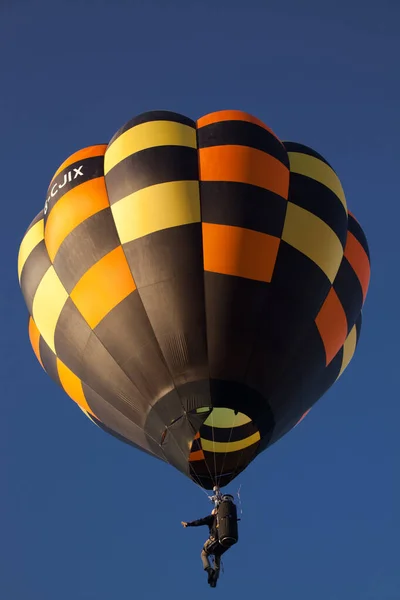 Sıcak Hava Balonları Özgürlük Macera Konsepti — Stok fotoğraf