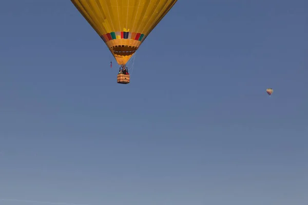 Balony Ogrzane Powietrze Koncepcja Wolności Przygody — Zdjęcie stockowe