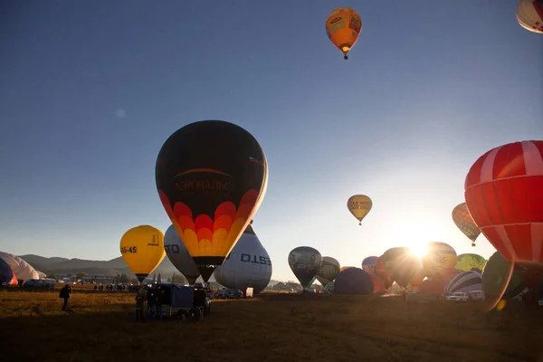 Mongolfiere Concetto Libertà Avventura — Foto Stock