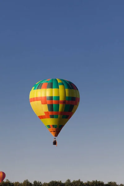 Balony Ogrzane Powietrze Koncepcja Wolności Przygody — Zdjęcie stockowe