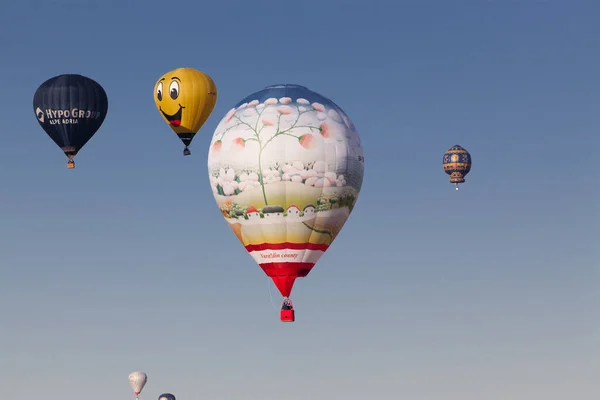 Sıcak Hava Balonları Özgürlük Macera Konsepti — Stok fotoğraf