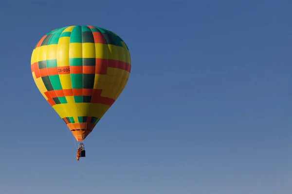 Varmluftsballonger Frihet Och Äventyrskoncept — Stockfoto