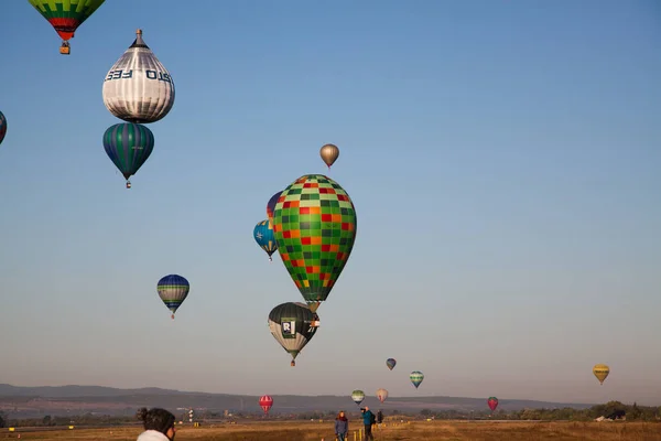 Heißluftballons Freiheit Und Abenteuer Konzept — Stockfoto