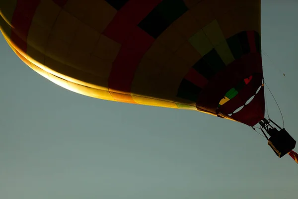 Varmluftsballonger Frihet Och Äventyrskoncept — Stockfoto