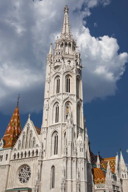 seyahat ve Avrupa turizm kavramı. Budapeşte, Matthias Kilisesi