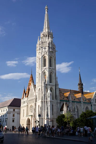 Travel European Tourism Concept Budapest Matthias Church — Stock Photo, Image