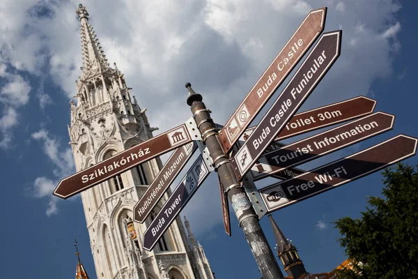 Viajes Turismo Europeo Concept Budapest Matthias Iglesia —  Fotos de Stock