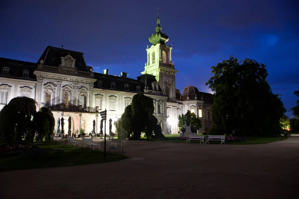 Malowniczy Pałac Festetyki Położony Mieście Keszthely Zala Węgry Pobliżu Balatonu — Zdjęcie stockowe