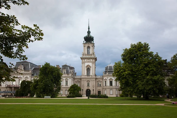 Palais Pittoresque Festetics Situé Dans Ville Keszthely Zala Hongrie Près — Photo