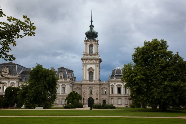 Schilderachtige Festetics Palace Gelegen Stad Keszthely Zala Hongarije Buurt Van — Stockfoto