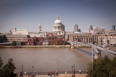 LONDON, İngiltere - MAYIS 2016: Londra manzarası