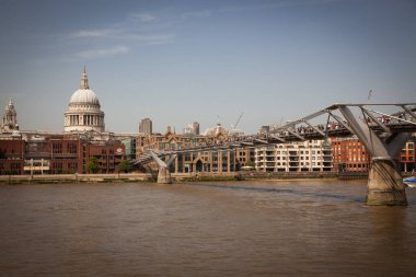LONDON, İngiltere - MAYIS 2016: Londra manzarası