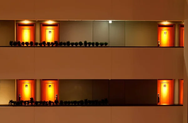Interior Moderno Edifício Apartamentos — Fotografia de Stock