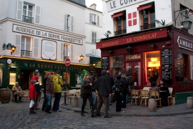 Paris 'in sokak manzarası 
