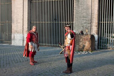 Roma, İtalya'nın sokak görünümü