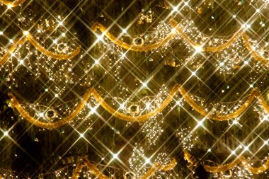 Altın yıldızlı soyut arkaplan