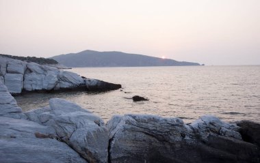 Denizde gün batımı