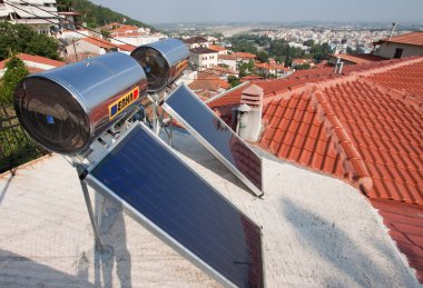 Barselona şehrinin manzarası