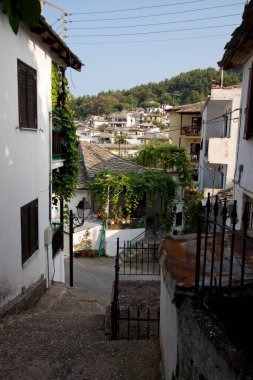 Eski şehrin güzel manzarası.