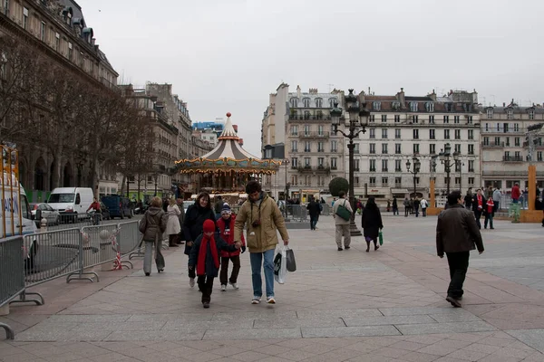 Vista Sulla Città Intorno Parigi Francia — Foto Stock