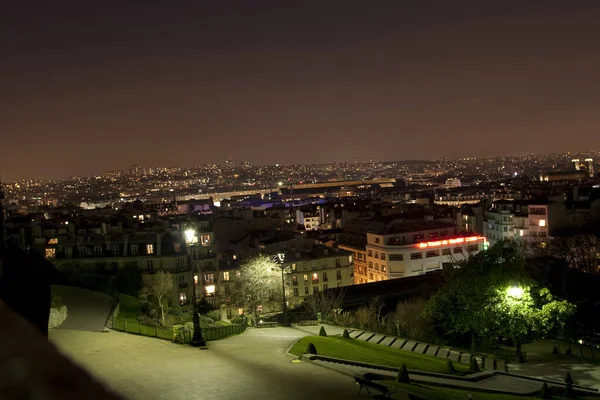 Vue Rue Ville Paris — Photo