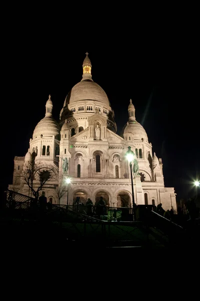 Die Sacre Coeur Kirche Paris Frankreich — Stockfoto
