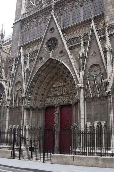 Καθεδρικός Ναός Notre Dame Paris — Φωτογραφία Αρχείου