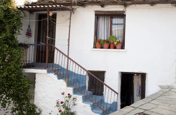 Altes Haus Der Stadt Kotor Der Region Des Alten Dorfes — Stockfoto