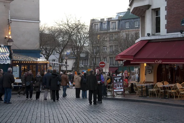 Paris Sokak Manzarası — Stok fotoğraf