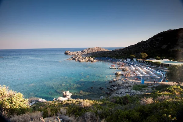 View Sea Beach Mediterranean Coast — Stock Photo, Image